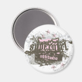 Supergirl Attitude Magneet (Voorkant / Achterkant)