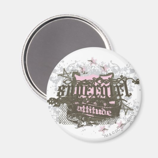 Supergirl Attitude Magneet (Voorkant / Achterkant)