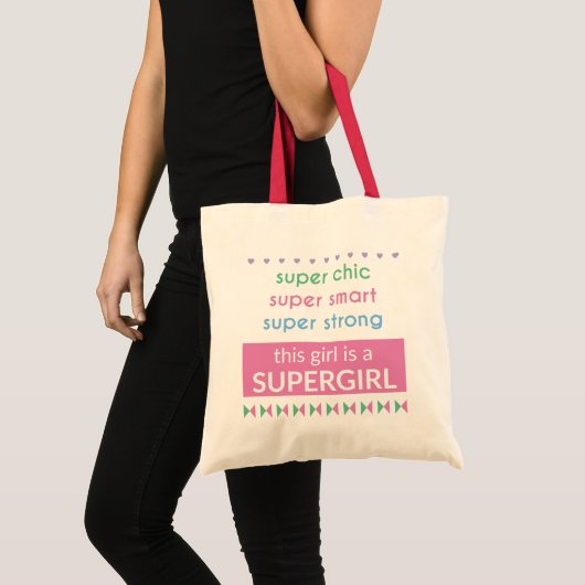 Supergirl Bag Tote Bag (Voorkant (product))