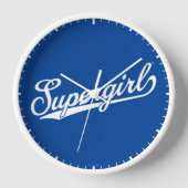Supergirl Baseball All-Star Naam Logo (Voorkant)