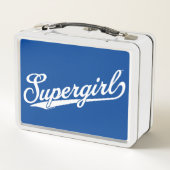 Supergirl Baseball All-Star Naam Logo (Achterkant)