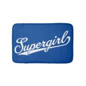 Supergirl Baseball All-Star Naam Logo Badmat (Voorkant)