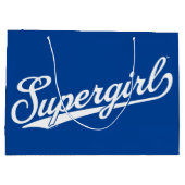 Supergirl Baseball All-Star Naam Logo Groot Cadeauzakje (Achterkant)