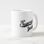 Supergirl Baseball All-Star Naam Logo Grote Koffiekop (Voorkant rechts)