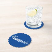 Supergirl Baseball All-Star Naam Logo Kartonnen Onderzetters (Insitu)