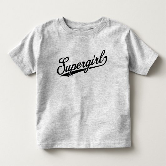 Supergirl Baseball All-Star Naam Logo Kinder Shirts (Voorkant)