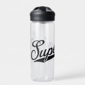 Supergirl Baseball All-Star Naam Logo Waterfles (Voorkant)