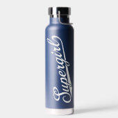 Supergirl Baseball All-Star Naam Logo Waterfles (Links)