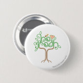 Supergirl Be Fresh Ronde Button 5,7 Cm (Voorkant /achterkant)