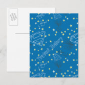 Supergirl Bescherm Natuur Patroon Briefkaart (Voorkant / Achterkant)