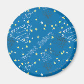 Supergirl Bescherm Natuur Patroon Magneet (Voorkant)