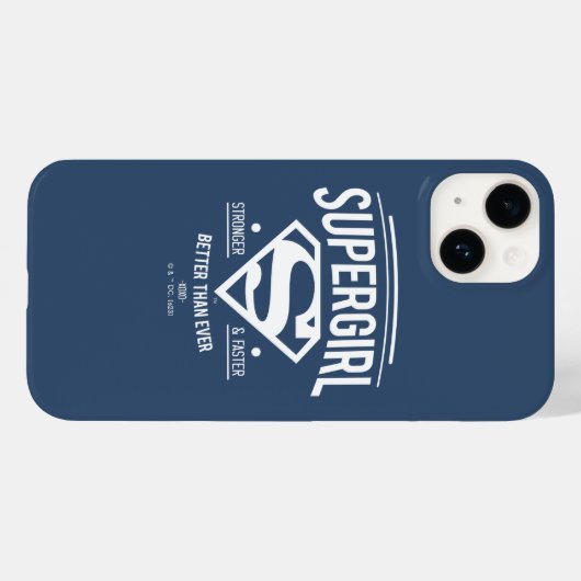 Supergirl beter dan ooit grafische weergave Case-Mate iPhone case (Achterkant (horizontaal))