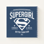 Supergirl beter dan ooit grafische weergave notitieboek (Achterkant)