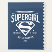 Supergirl beter dan ooit grafische weergave planner (Achterkant)