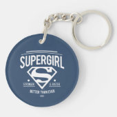 Supergirl beter dan ooit grafische weergave sleutelhanger (Achterkant)