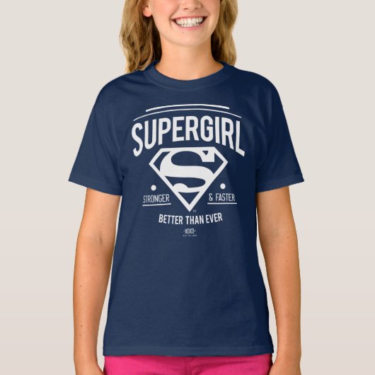 Supergirl beter dan ooit grafische weergave t-shirt (Voorkant)