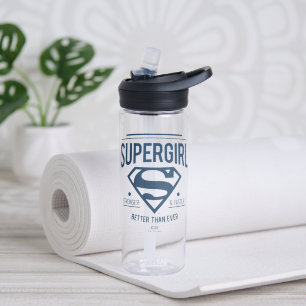 Supergirl beter dan ooit grafische weergave waterfles