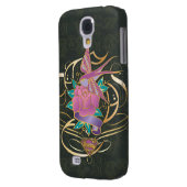 Supergirl Bird en Flower Case-Mate Samsung Galaxy Hoesje (Achterkant Links)