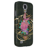 Supergirl Bird en Flower Case-Mate Samsung Galaxy Hoesje (Back/Rechts)
