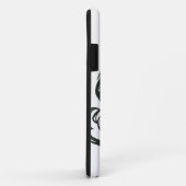 Supergirl Black and White Tekening 2 Case-Mate iPhone Case (Achterkant/rechts)