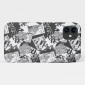 Supergirl Black en White Collage 2 Case-Mate iPhone Case (Achterkant (horizontaal))