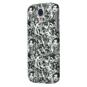 Supergirl Black en White Collage Case-Mate Samsung Galaxy Hoesje (Achterkant Links)