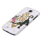 Supergirl Black Panther Case-Mate Samsung Galaxy Hoesje (Onderkant)