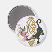 Supergirl Black Panther Magneet (Voorkant / Achterkant)