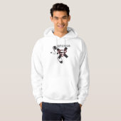 Supergirl Black Safety Pins Hoodie (Voorkant volledig)