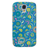 Supergirl - Blauw patroon Case-Mate Samsung Galaxy Hoesje (Achterkant)