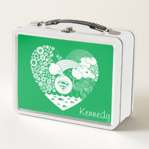 Supergirl Bloemen Vrede Hart Grafisch