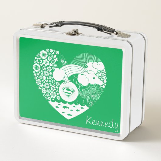 Supergirl Bloemen Vrede Hart Grafisch (Voorkant)