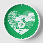 Supergirl Bloemen Vrede Hart Grafisch (Voorkant)