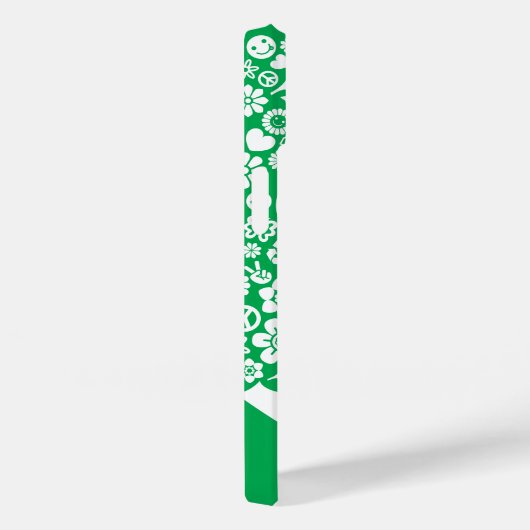 Supergirl Bloemen Vrede Hart Grafisch Case-Mate iPhone Case (Achterkant / Rechts)