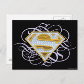 Supergirl Blue Jewels 2 Briefkaart (Voorkant / Achterkant)