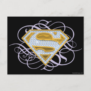Supergirl Blue Jewels 2 Briefkaart