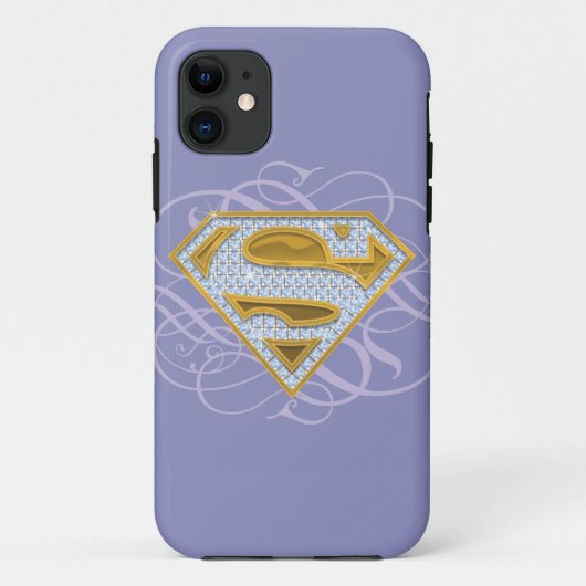 Supergirl Blue Jewels 2 Case-Mate iPhone Case (Achterkant)