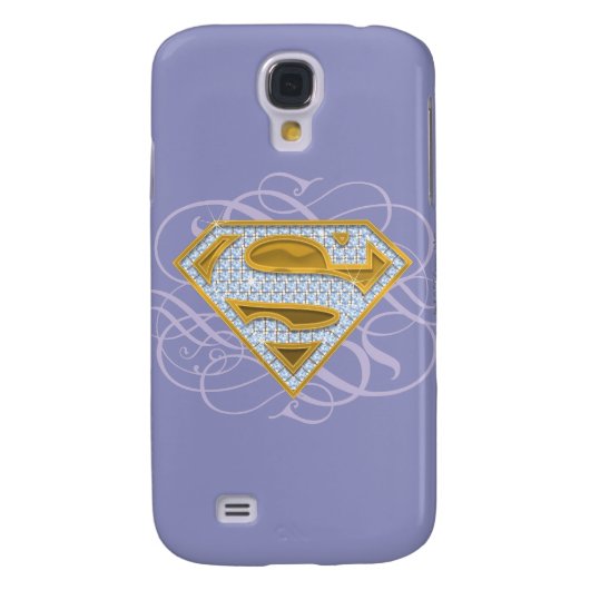 Supergirl Blue Jewels 2 Case-Mate Samsung Galaxy Hoesje (Achterkant)