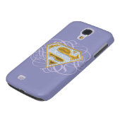 Supergirl Blue Jewels 2 Case-Mate Samsung Galaxy Hoesje (Onderkant)