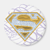 Supergirl Blue Jewels 2 Magneet (Voorkant)