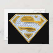 Supergirl Blue Jewels Briefkaart (Voorkant / Achterkant)