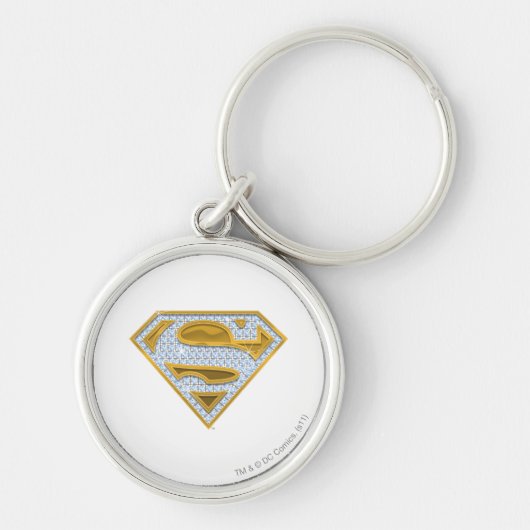 Supergirl Blue Jewels Sleutelhanger (Voorkant)