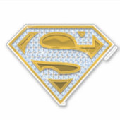 Supergirl Blue Jewels Sticker (Voorkant)