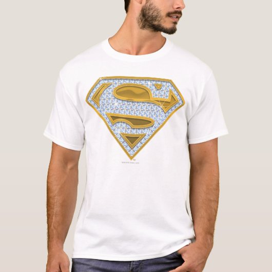 Supergirl Blue Jewels T-shirt (Voorkant)