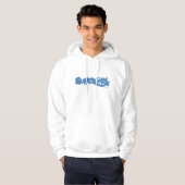 Supergirl Blue Logo Hoodie (Voorkant volledig)