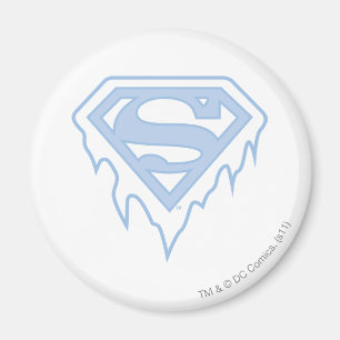 Supergirl Blue Logo Magneet