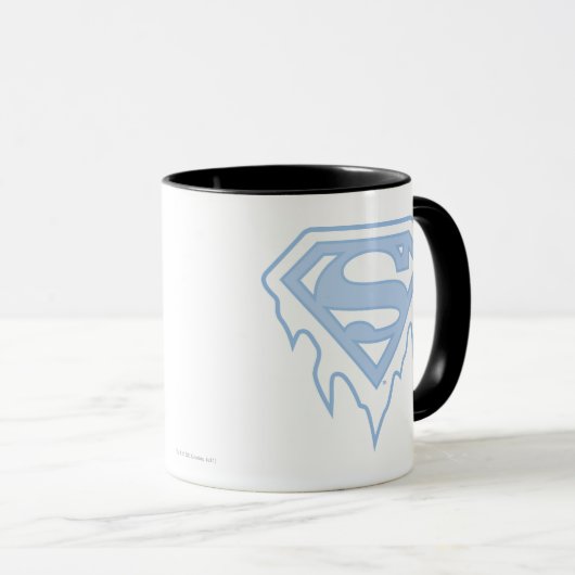 Supergirl Blue Logo Mok (Voorkant rechts)