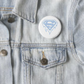 Supergirl Blue Logo Ronde Button 5,7 Cm (In situ)