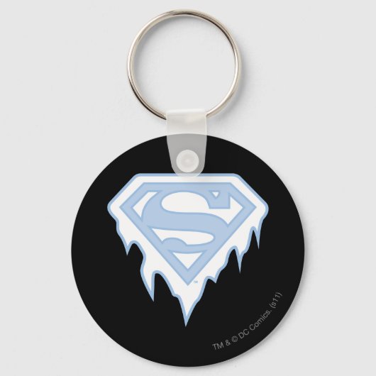 Supergirl Blue Logo Sleutelhanger (Voorkant)