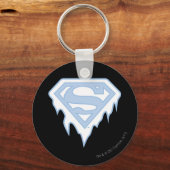 Supergirl Blue Logo Sleutelhanger (Voorkant)